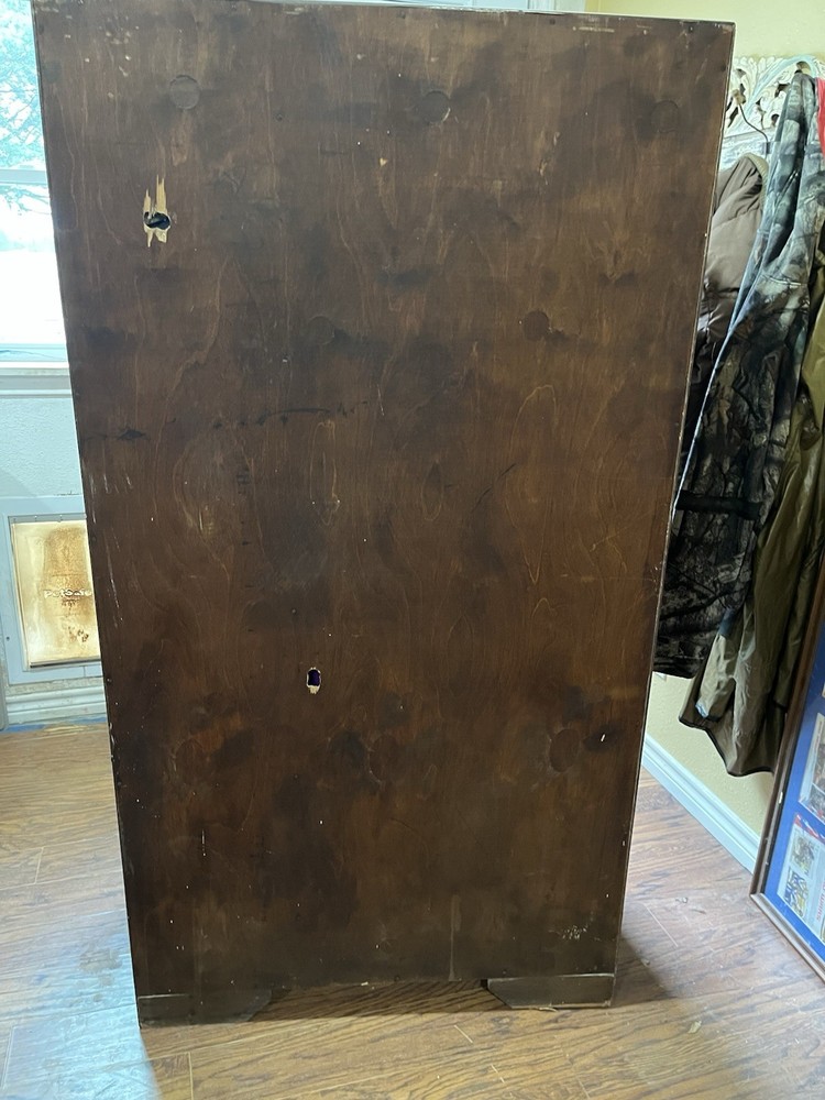Vintage Art Deco Wardrobe Armoire