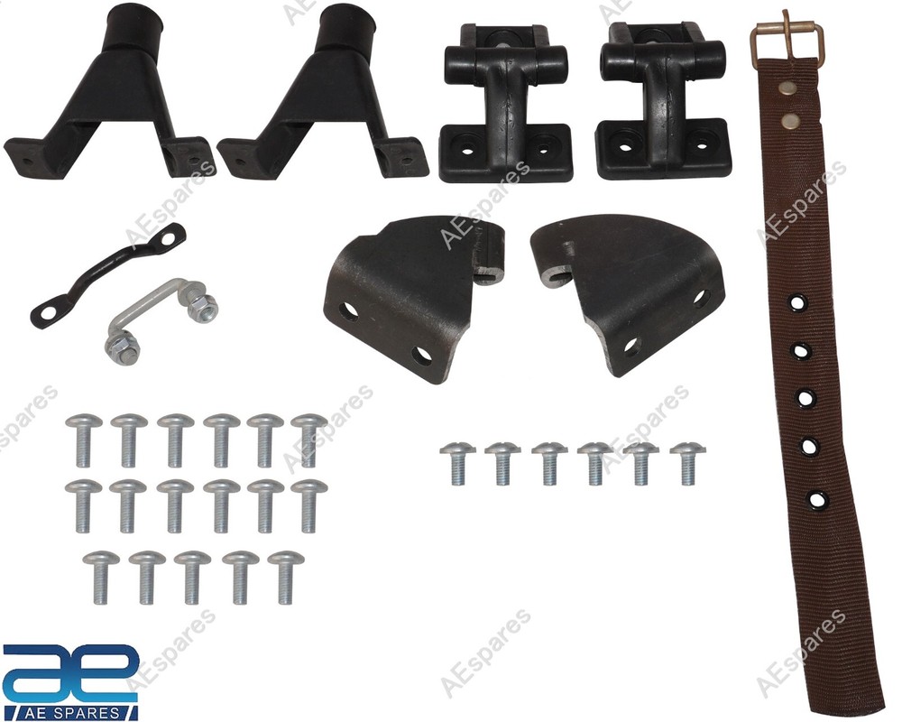 Fold Down Windshield Kit For Suzuki Samurai 86-95 ECs
