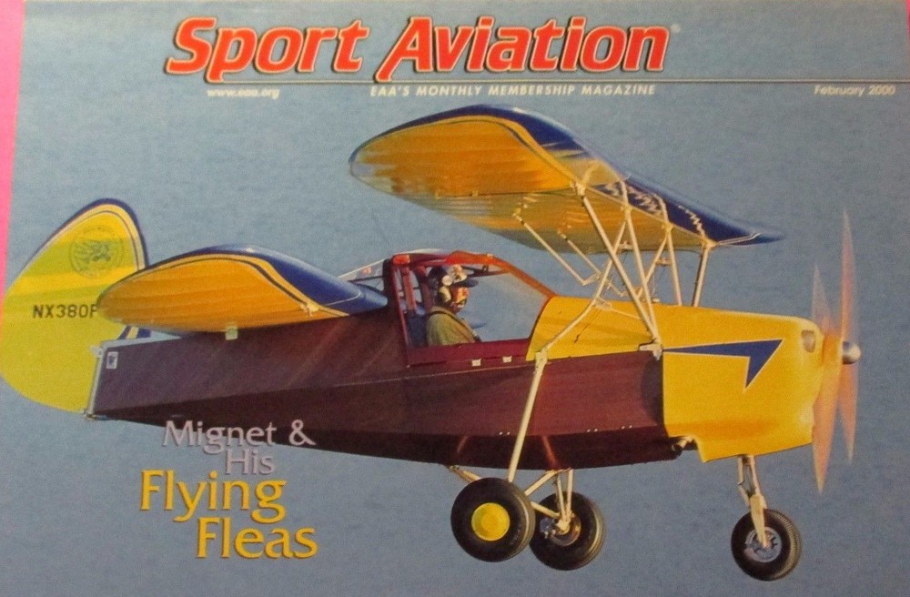 Rare FLYING FLEA PLAN + CONSTRUCTION ARTICLE to Build 23" UC Model Airplane