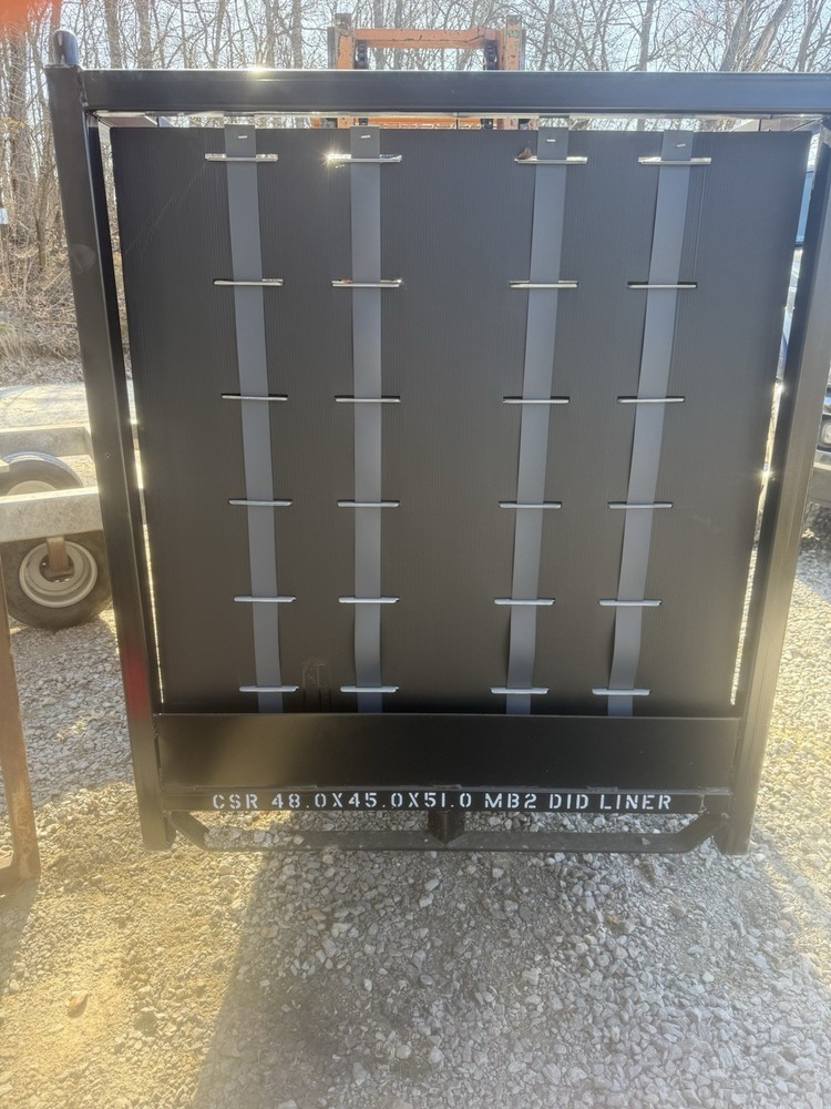 Industrial 48x45x51 Shipping Stack Racking With Removable Storage Dins