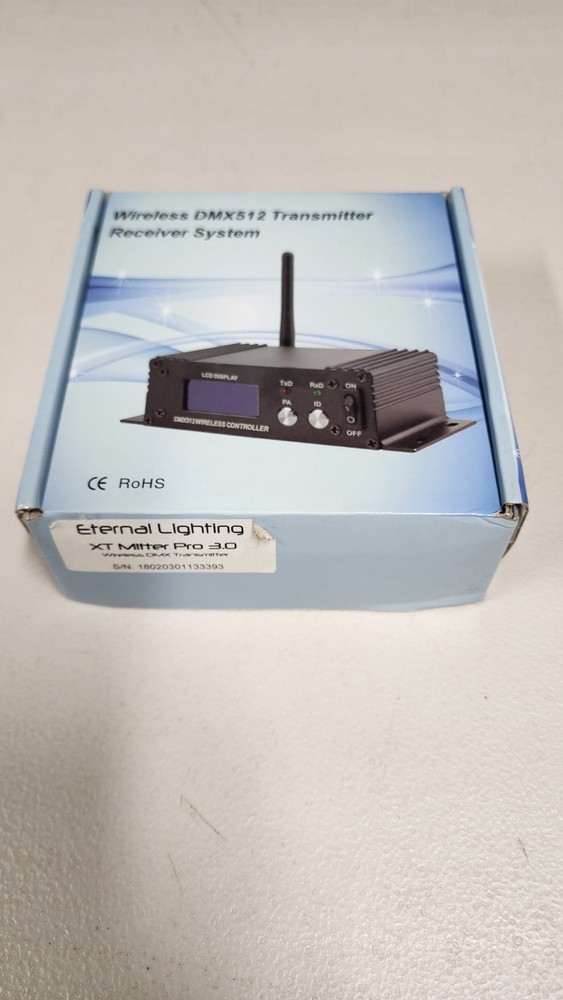 Wireless DMX512 Transmitter Receiver System