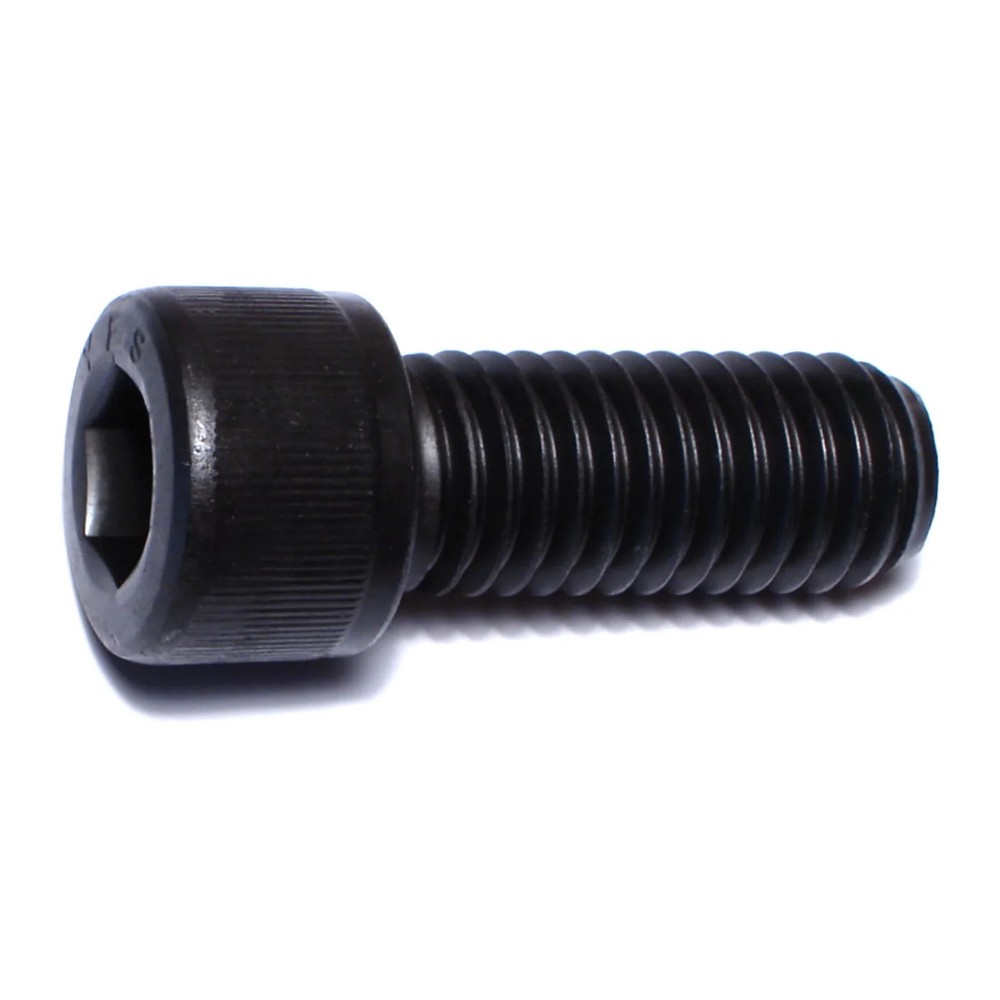 1/2"-13 x 1-1/4" Plain Steel Coarse Thread Socket Cap Screws (4 pcs.)