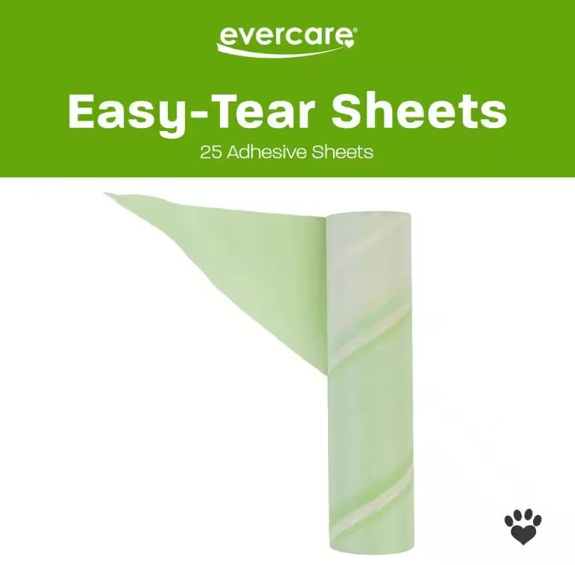 Evercare Pet Mega Roller with Extendable handle & 25-Sheets