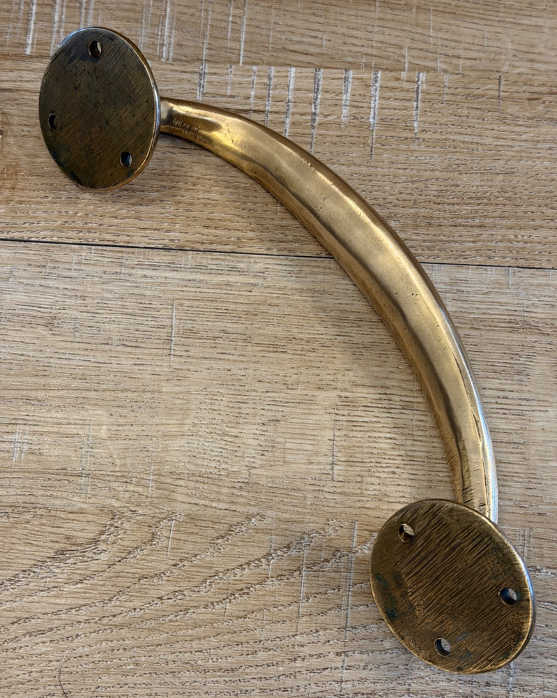 ANTIQUE SOLID BRASS DOOR PULL HANDLE