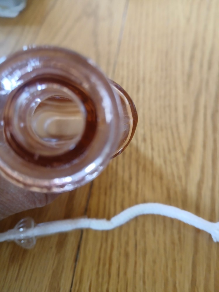Homemade Tiki Glass Bottle Torch