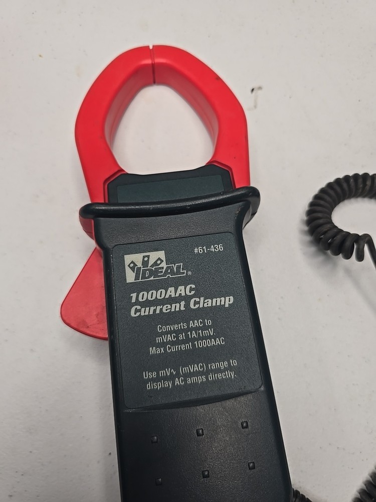 IDEAL #61-436 1000AAC Current Clamp adapter