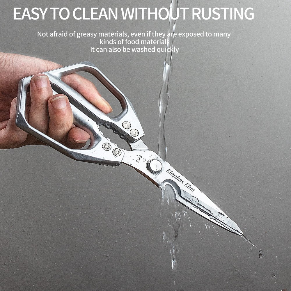 Heavy Duty Kitchen Shears Multi-Function Stainless Steel Food Scissors
