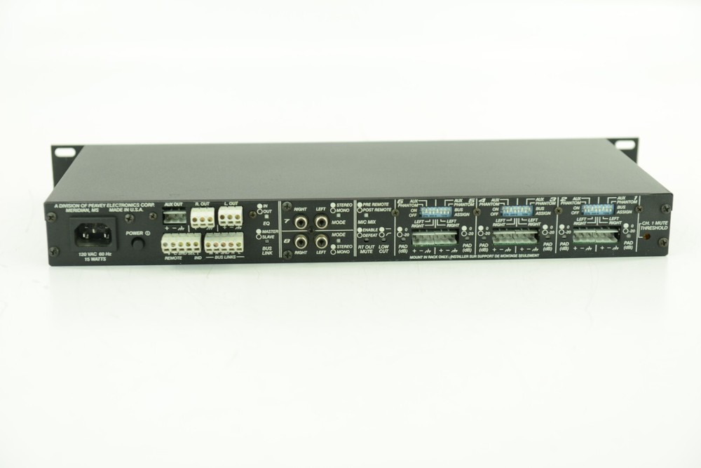 Peavey SMR-821 Stereo Mic Line Program Mixer