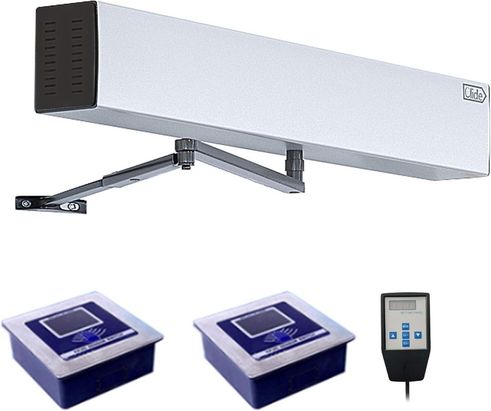 Olide Automatic Swing Door Opener  with Wired Touchless Hand Sensor Switch