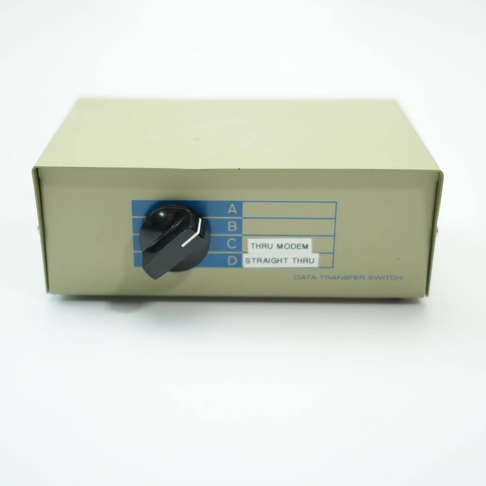Electronics ABCD selector Data Transfer Switch Phone Telephone