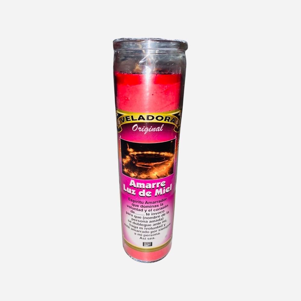 2X Set AMARRE LUZ DE MIEL VELADORA
