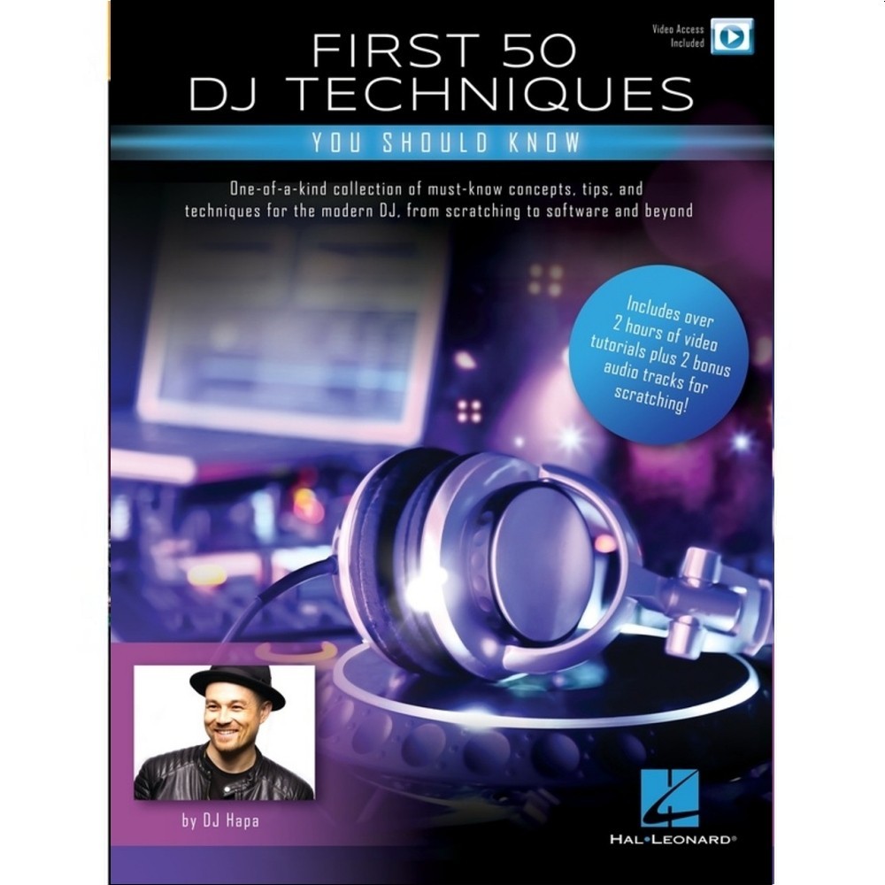 HAL LEONARD DJ STARTER PACK Controller, Headphones, Book & Videos Tutorials