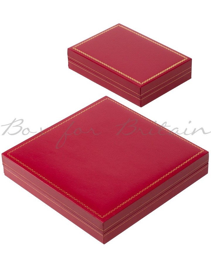 Leatherette Earring, stud Box Red 1 Stud, Earring Boxes, Wholesale price.