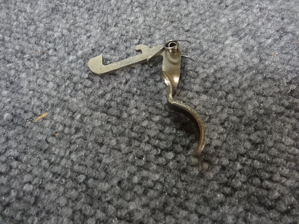 Benjamin Franklin Air Rifle Model 87 Trigger W/Spring (Chrome) - Original- Rare