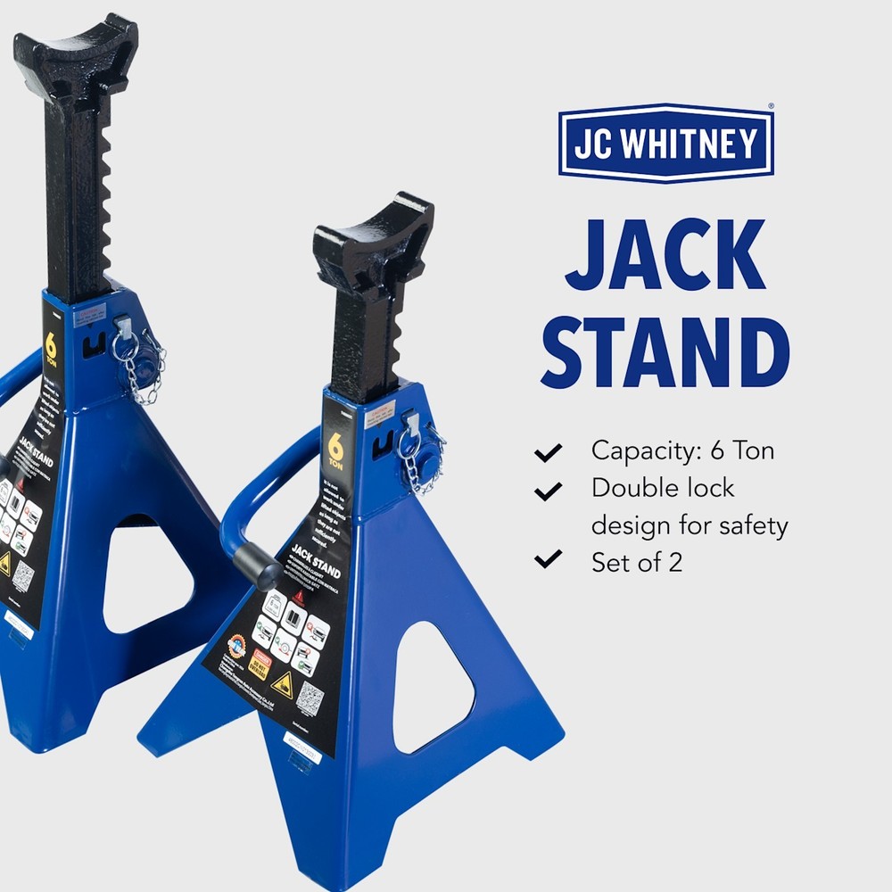 Set of 2 Jack Stands Tools Pair