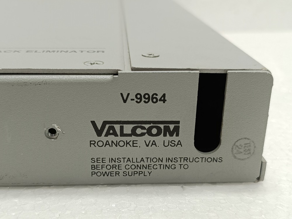Valcom V-9964 Stacking Feedback Eliminator Message Stacker Paging System