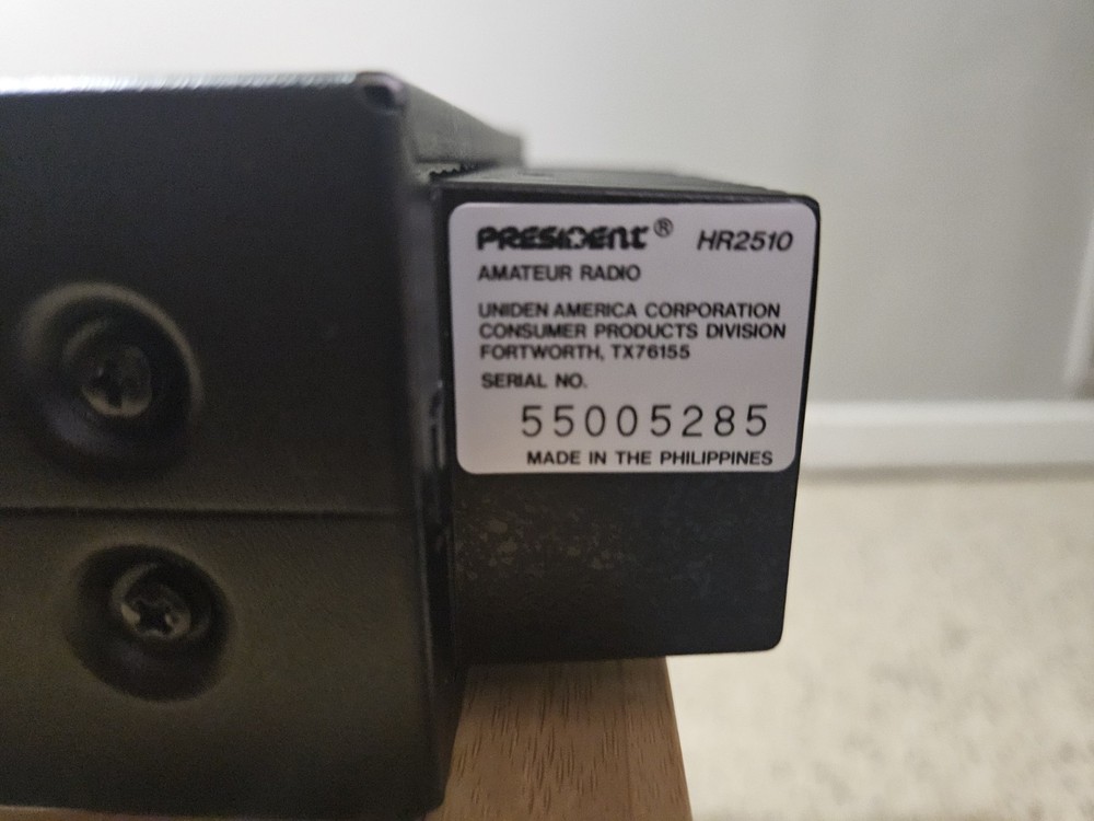 President Hr2510