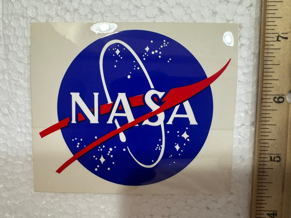 Vintage NASA Logo Sticker