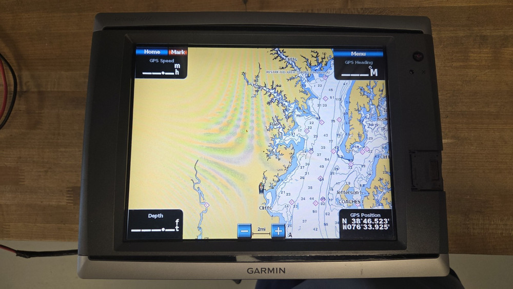 Garmin GPSMap 7212 Chartplotter - Tested/working