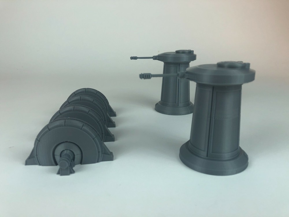 3D Printed Hoth Legion Terrain Bundle Tabletop Gaming