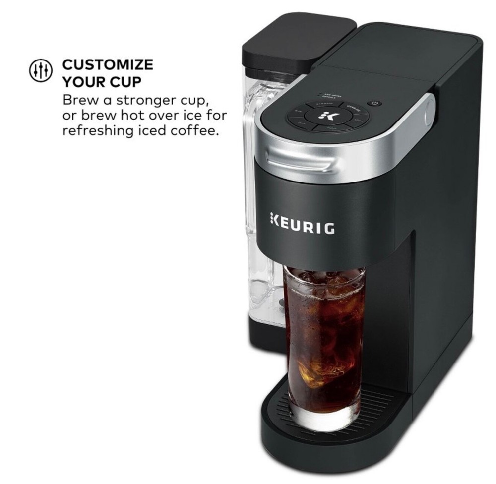 Keurig K Supreme Single Serve K-Cup Pod Coffee Machine - Black
