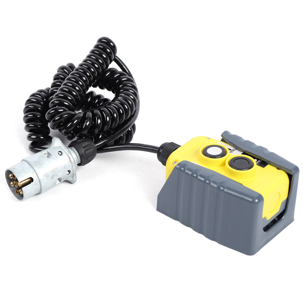 12V 4 Wire Dump Trailer Remote Control Switch For Double-Acting Hydraulic Pumps