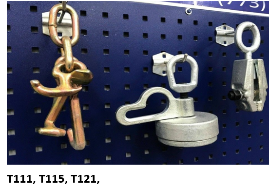 SET#3 MO Clamp Style RJT Strut Puller Jr pulling Clamp Auto Body Frame Machine