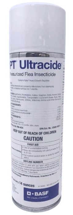 PT Ultracide Pressurized Flea Insecticide 14oz