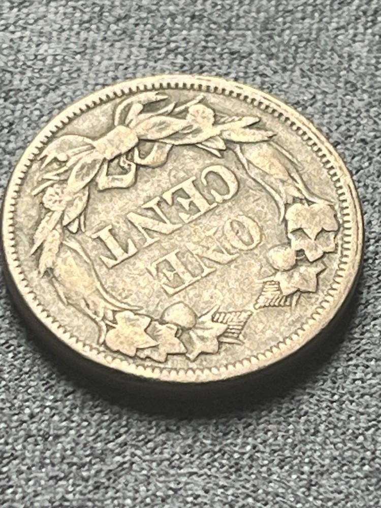 1858 FLYING EAGLE CENT (#144)