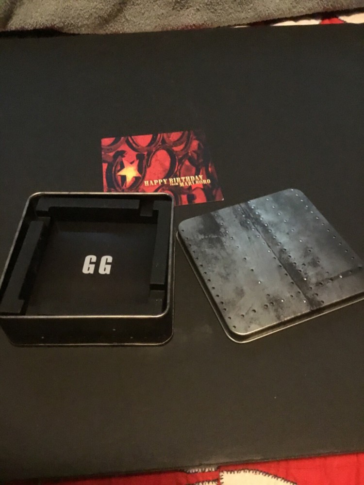 marlboro classics back country tin with ashtray