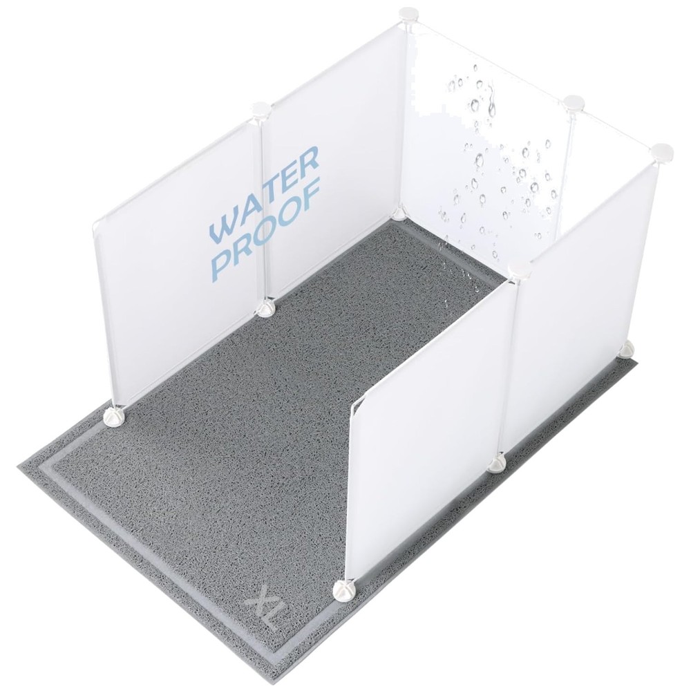 XL Cat Litter Box Enclosure Splash Guard Kit