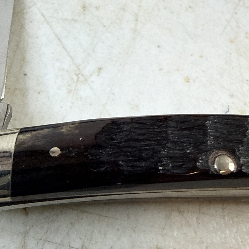 Case Xx 6269 3 DOT SMALL CONGRESS 2 BLADE KNIFE BONE NEVER SHARPENED