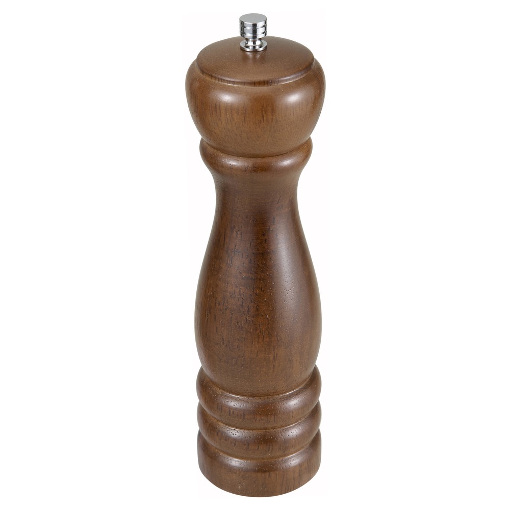 8" Traditional Pepper Mill, Oak Finish (12 Each)