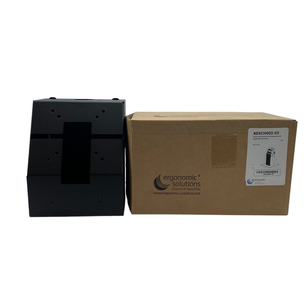 SpacePole SPK100-02 Kiosk Top Module (Black)  RDSCH002-02
