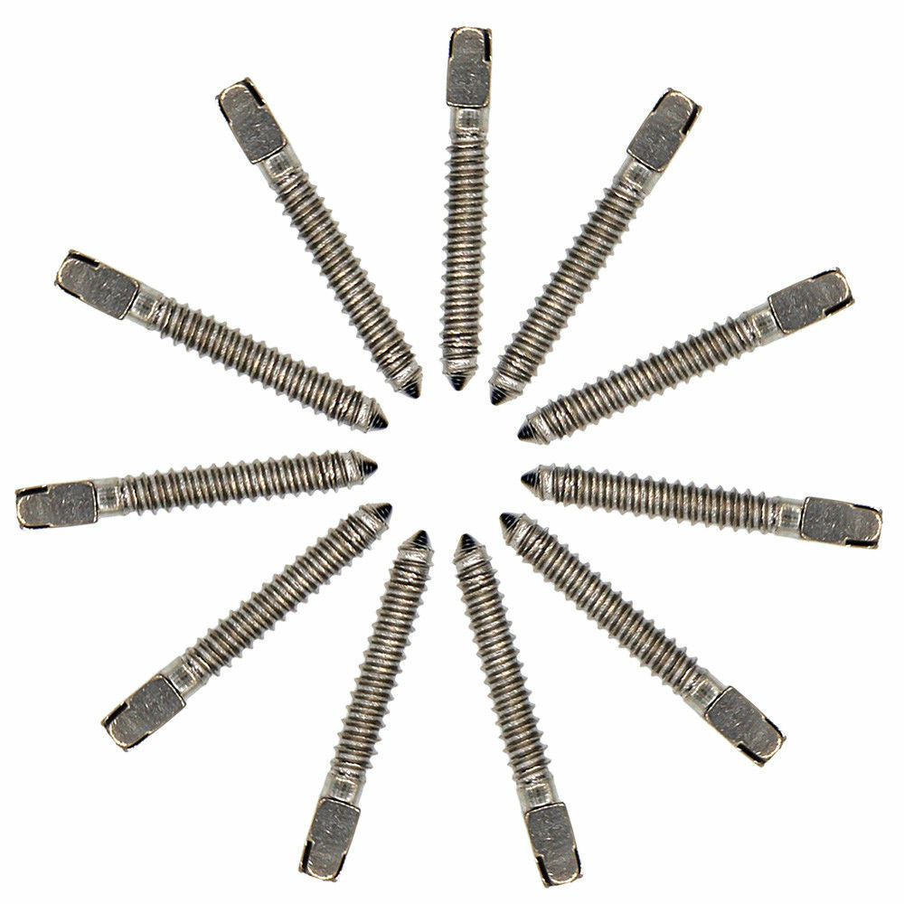 120 Pcs/Pack Dental Titanium Conical Screw Posts Cross Head Root Assorted Drills