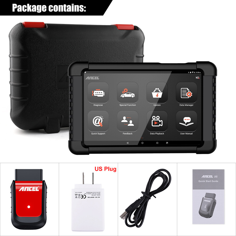 Car All System Bidirectional OBDII Scanner Diagnostic Scan Tool Code Reader ABS