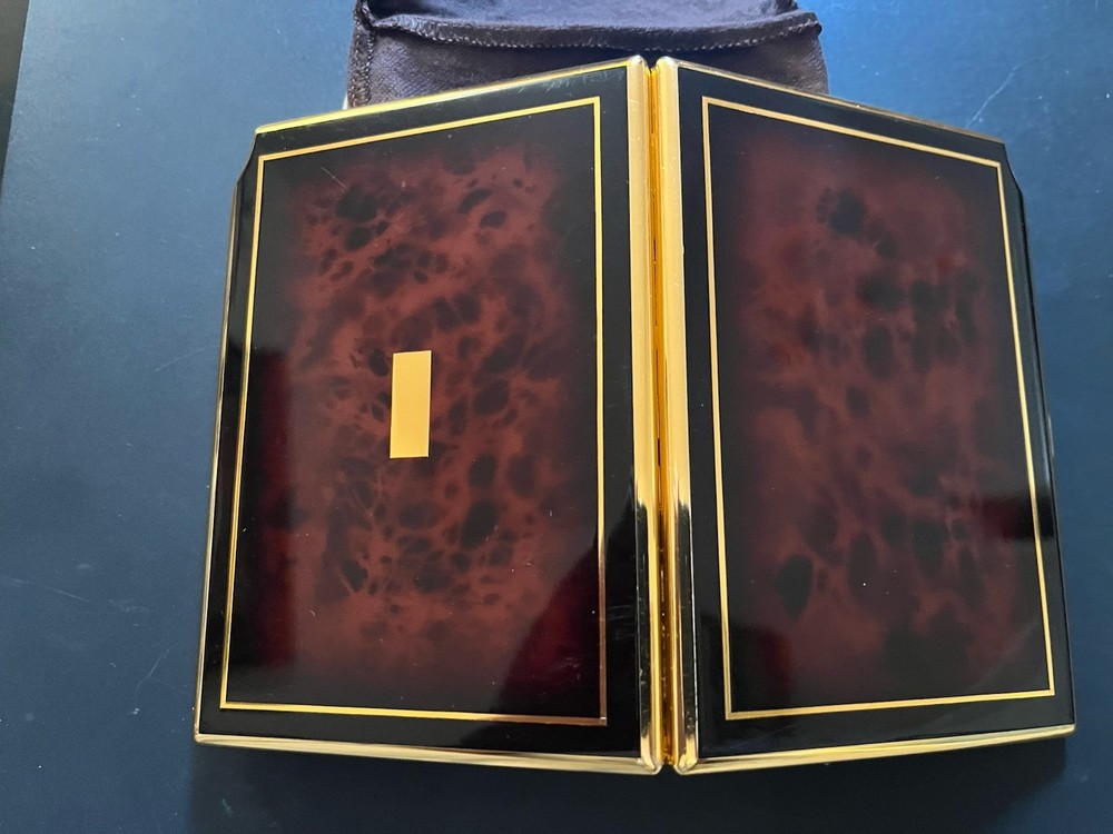 vintage colibri cigarette case