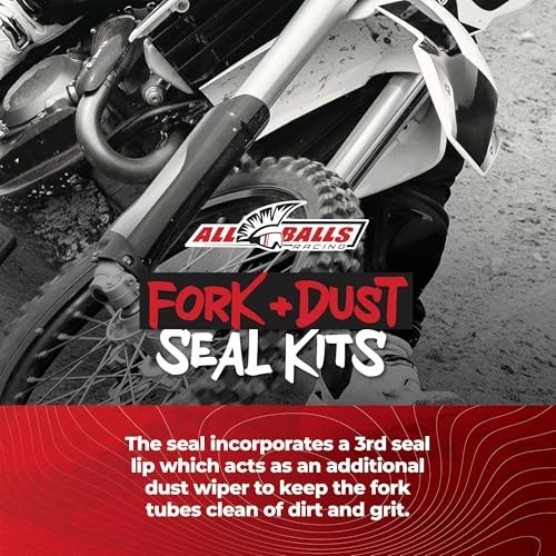 Racing Fork Seal & Dust Seal Kit 56-121 Compatible with/Replacement for