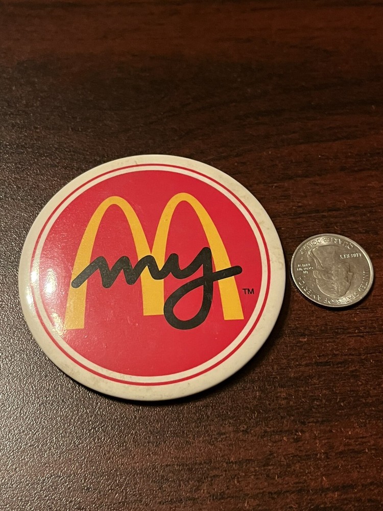 McDonald’s My McDonald’s Employee Button Pin
