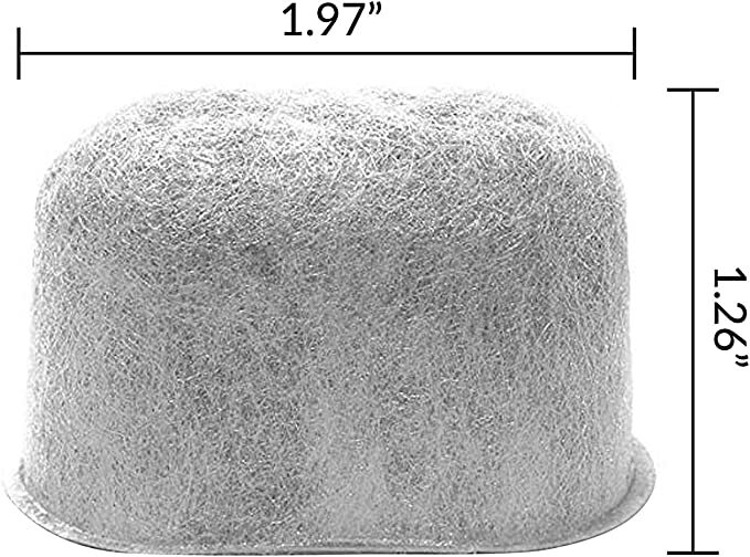 24 Braun Coffee Maker Water Charcoal Filter Replacement Compatible with BRSC004