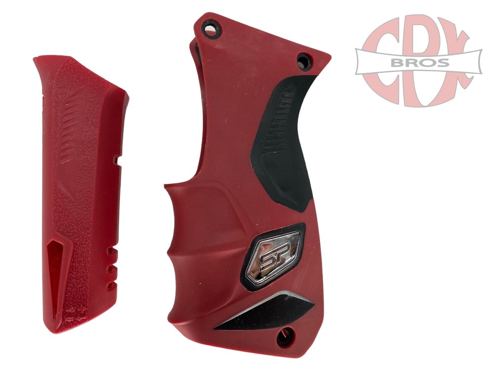Sp Shocker Amp Paintball Gun Grips - Red