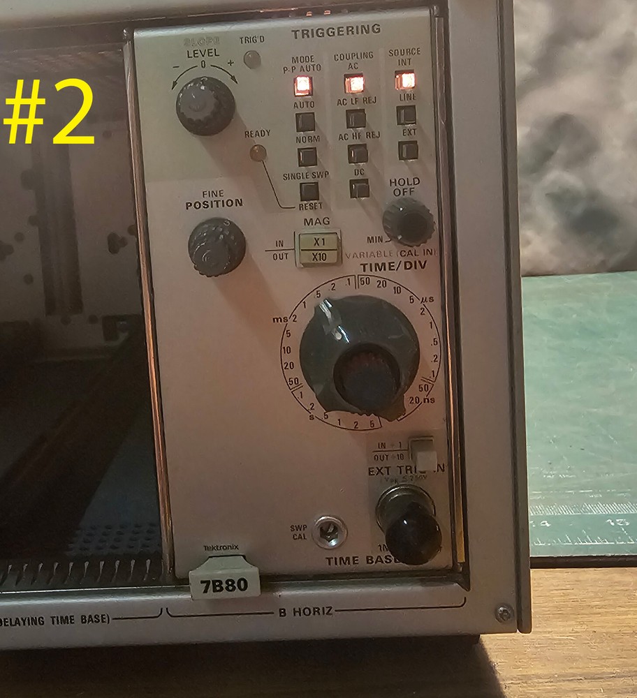 Tektronix 7B80 Time Base Module - for 7000 Series Scopes