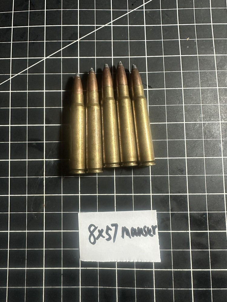 snap cap 8x57 mauser set of 5x dummies