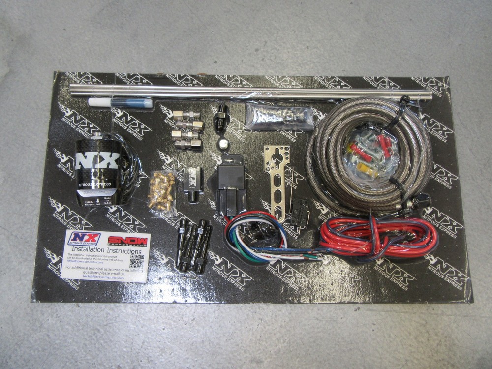 Nitrous Express 93046-00 Dry Direct Port Nitrous System. 4 Cylinder W/ No Bottle