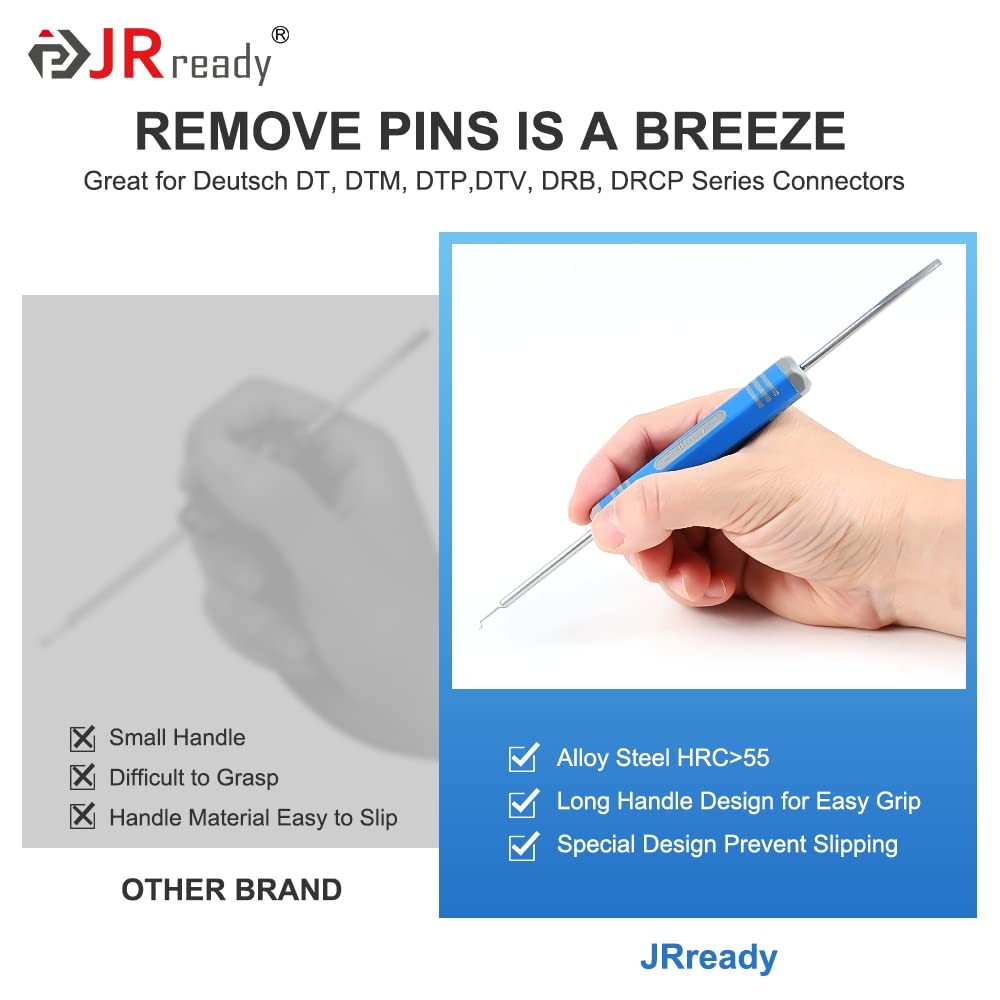 JRready DRK-RT1B Deutsch Pin Removal Tool, Socket DRK-RT1B, RT1B-1PC