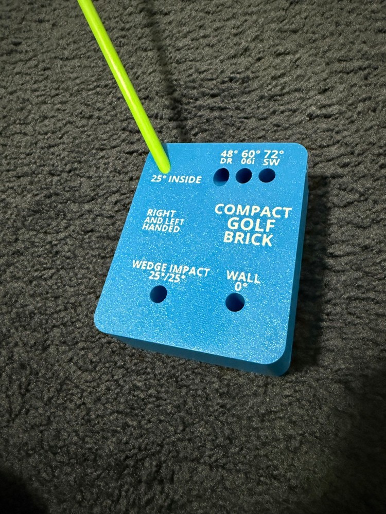 (NEW) Compact Golf Brick - Swing Training Aid (Lower Cost and Fast Shipping)