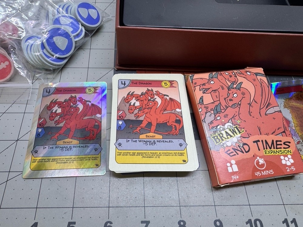 Bible Brawl Card Board Game With Expansions