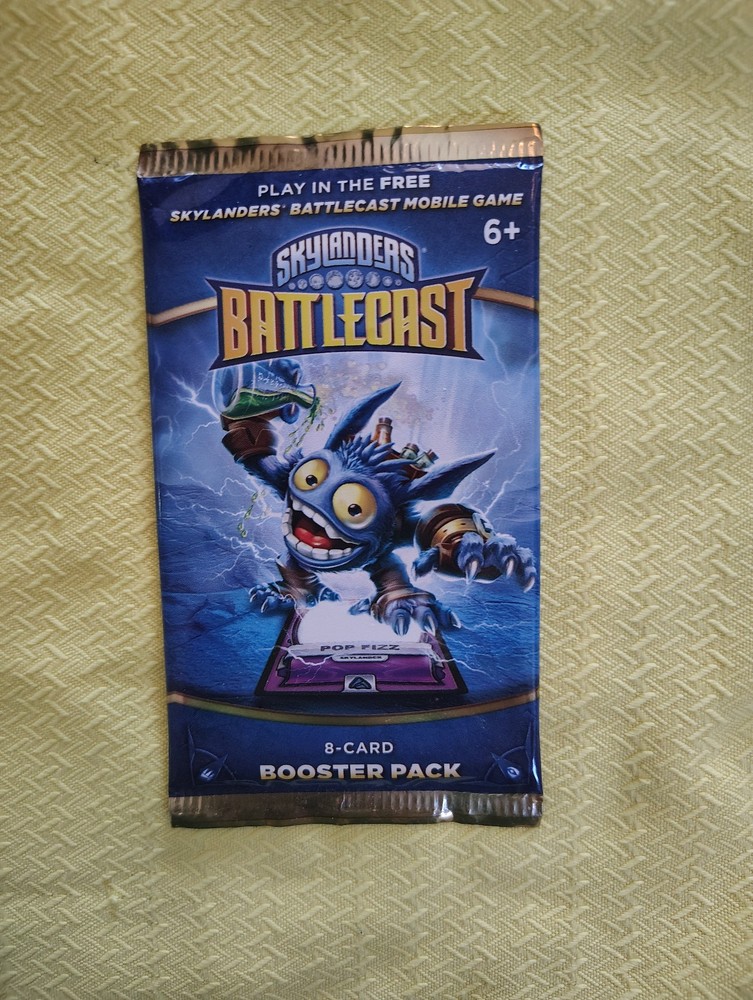 Unopened Skylanders Battlecast Loose Booster Pack