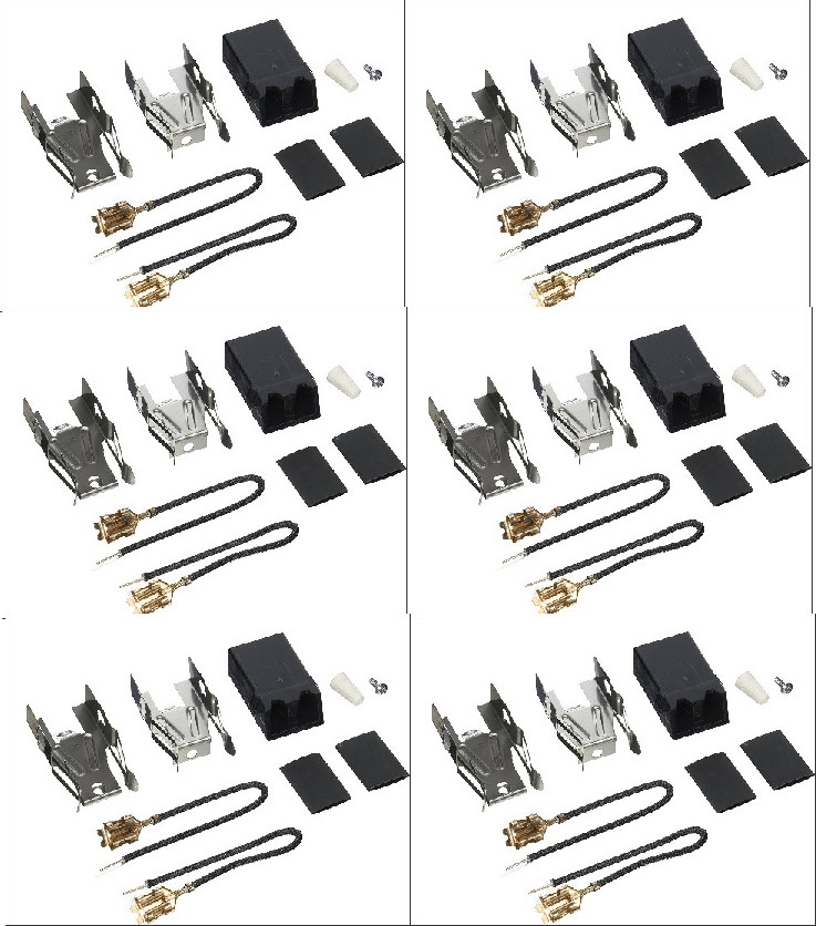 330031 Range Burner Receptacle Kit 6 Pack*