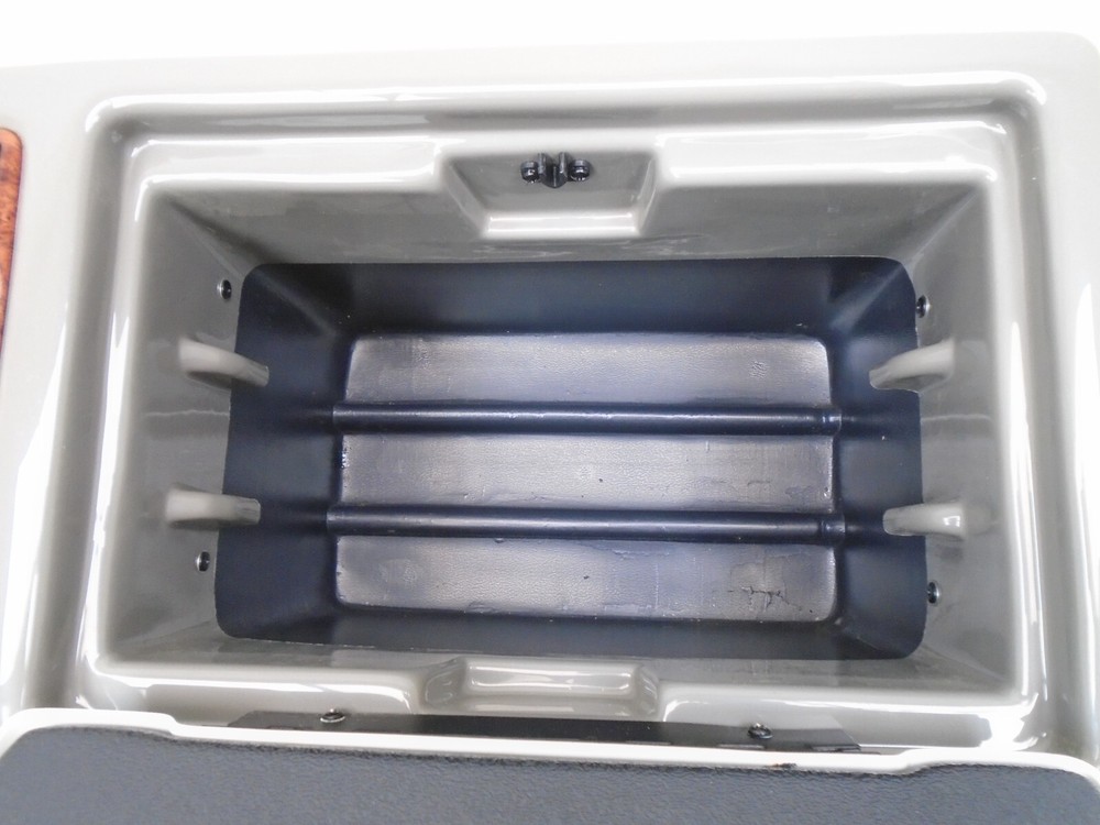 TRACKER BOW TACKLE BOX STORAGE / TROLLING MOTOR PANEL WOODGRAIN 17 5/8" BOAT
